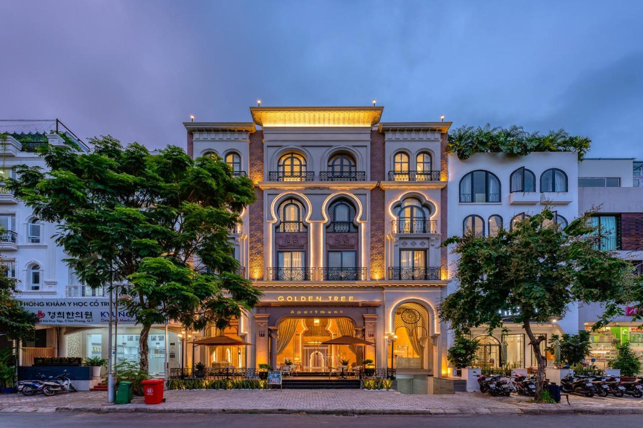 Golden Tree Hotel & Apartment Ho-Chi-Minh-Stadt Exterior foto