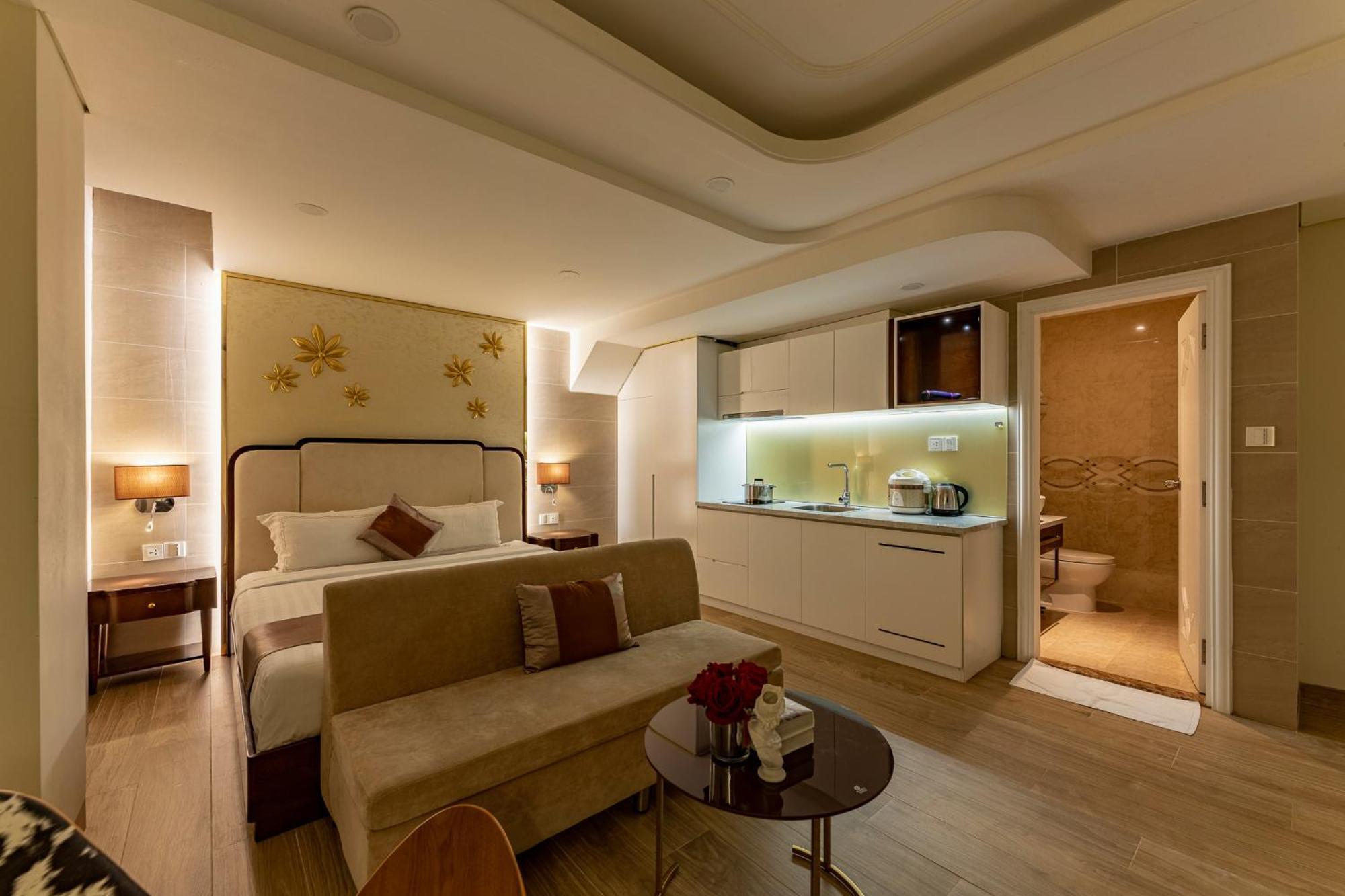 Golden Tree Hotel & Apartment Ho-Chi-Minh-Stadt Zimmer foto