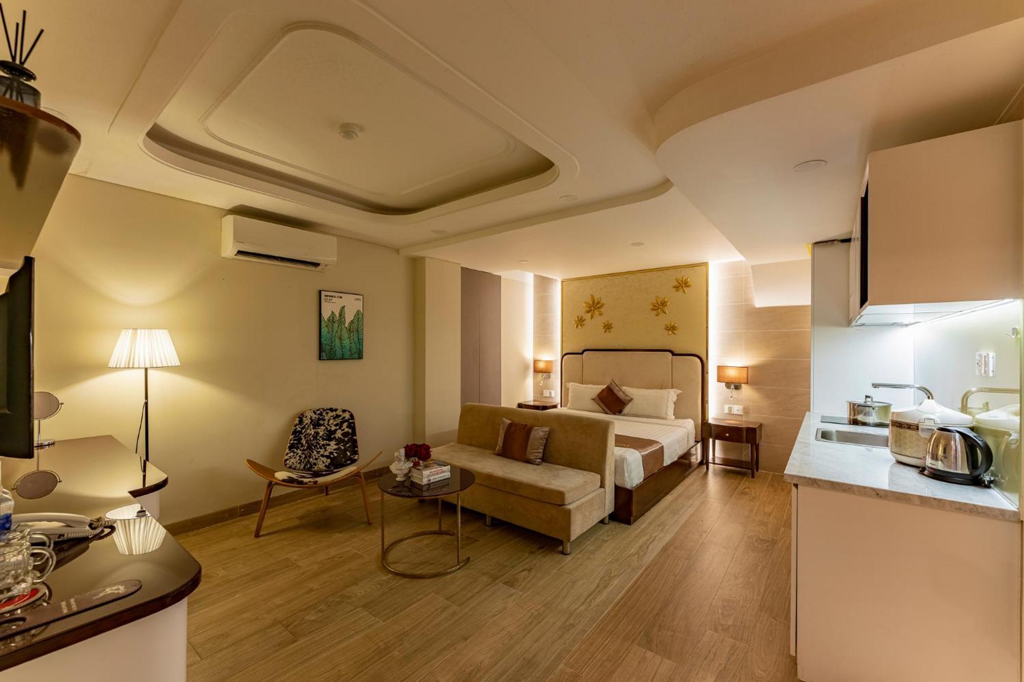 Golden Tree Hotel & Apartment Ho-Chi-Minh-Stadt Zimmer foto
