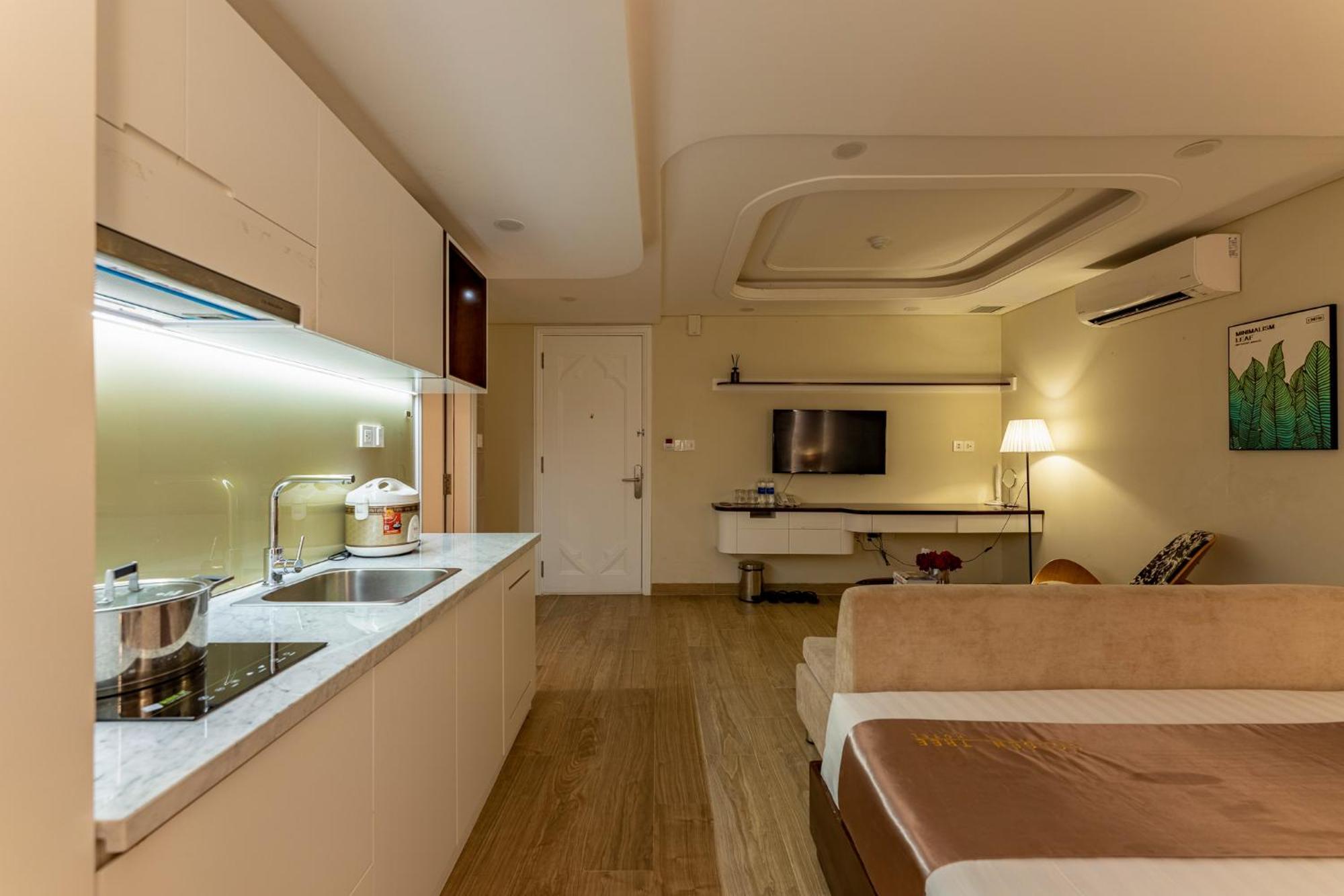 Golden Tree Hotel & Apartment Ho-Chi-Minh-Stadt Zimmer foto